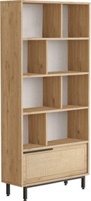 Βιβλιοθήκη Καρυδιά / Δρυς ON 83,9x29,5x175,6