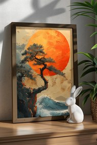 Decorative Framed MDF Painting AI206 Multicolor