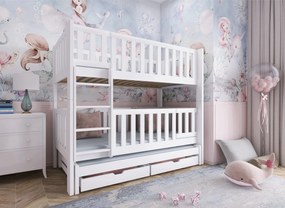 AGATA 80x180 pine bunk bed Lano Furniture