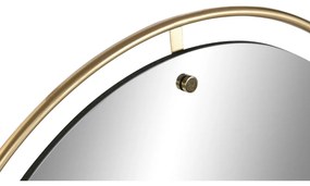Τοίχο καθρέφτη Home ESPRIT Χρυσό 90 x 2 x 90 cm