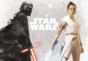 Αφίσα Star Wars - Kylo & Rey, (91.5 x 61 cm)