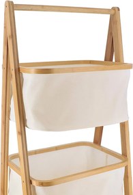 Ραφιέρα Δαπέδου 2 Θέσεων (44x34x90) T-D Natural/Bamboo 98204104