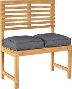 vidaXL Μαξιλάρι 2 τμχ. Ύφασμα Όξφορντ Ανθρακί 40 x 40 x 8 εκ.