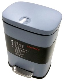 Κάδος Απορριμμάτων Μπάνιου (21.4x17.6x30) Spirella 5lt 05392.006 Akira Fog