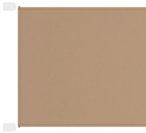 Τέντα Κάθετη Taupe 60 x 360 εκ. από Ύφασμα Oxford - Μπεζ-Γκρι