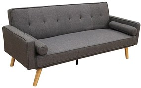 Καναπές-Κρεβάτι Rony 40.0080 179x80x75/161x94x38cm Grey
