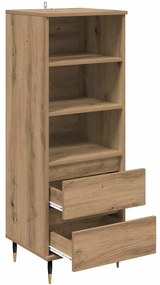vidaXL Highboard Artisan Oak 40 x 36 x 110 εκ. Επεξεργασμένο ξύλο