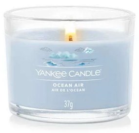 Κερί Αρωματικό Σε Βάζο Votive Signature Ocean Air 1686349E 5,4x4,4cm Light Blue Yankee Candle Κερί