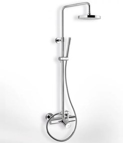 La Torre Tech Chrome Μπαταρία Nτους 2 Eξόδων με Kολώνα, Aνακλινόμενη Κεφαλή, Tηλέφωνο, Στήριγμα 12065-100