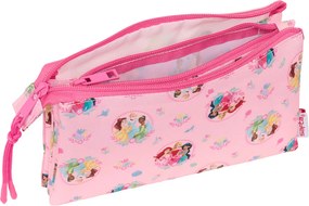 Κασετίνα Disney Princess Ροζ 22 x 12 x 3 cm