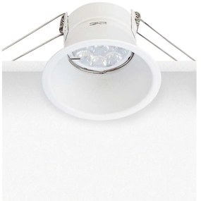 Φωτιστικό S008 White Round Aluminium