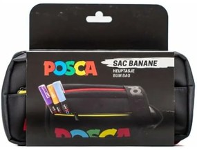 Κασετίνα POSCA Μαύρο 5 x 23 x 18 cm