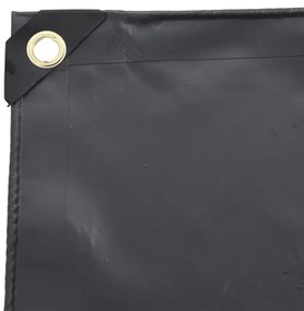 vidaXL Μουσαμάς Ανθρακί 650 γρ./μ.² 3x6 μ.