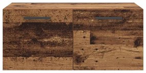 vidaXL Ντουλάπα Τοίχου Επιτοίχιο Παλαιό ξύλο 80 x 36.5 x 35 cm