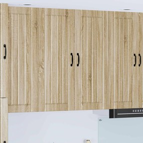 vidaXL Ντουλάπα Τοίχου LUCCA Sonoma Δρυς 80 x 31 x 100 εκ.