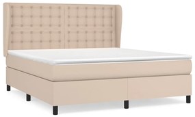 ΚΡΕΒΑΤΙ BOXSPRING ΜΕ ΣΤΡΩΜΑ ΚΑΠΟΥΤΣΙΝΟ 180X200 ΕΚ. ΣΥΝΘ. ΔΕΡΜΑ 3129050