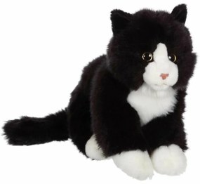 Αρκουδάκι Gipsy Γάτα Μαύρο/Λευκό