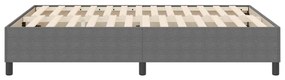 vidaXL Κρεβάτι με ελατήρια Ανοιχτό γκρι 140 x 190 cm Βελούδο