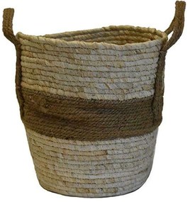 Καλάθι 00.06.67254 28x27cm Brown-Ecru Mat