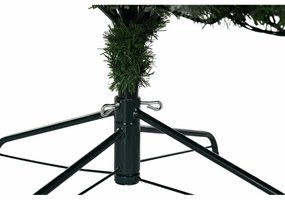 Χριστουγεννιάτικο δέντρο DKD Home Decor Λευκό Κόκκινο Πράσινο PVC Ανανάδες Χιονισμένο 125 x 125 x 210 cm