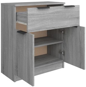 vidaXL Ντουλάπι Γκρι Sonoma 60 x 30 x 70 εκ. από Επεξεργασμένο Ξύλο