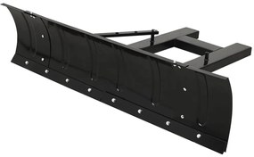 vidaXL Εκχιονιστικό για Περονοφόρο Μαύρο 150 x 38 εκ.