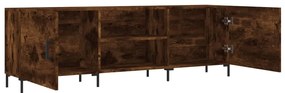 Έπιπλο Τηλεόρασης Καπνιστή Δρυς 150x30x50 εκ. Επεξ. Ξύλο 829105