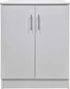 Παπουτσοθήκη-ντουλάπι Souken pakoworld 6 ζευγών λευκό 60x40x80εκ