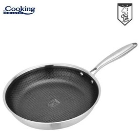 Heinner HR-MRK-30T Τηγάνι από Ανοξείδωτο Ατσάλι 30X6CM, TITANIUM3