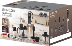 Ραβδομπλέντερ Turbo 200W Sencor SHB 6552BK Μαύρο