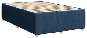 ΚΡΕΒΑΤΙ BOXSPRING ΜΕ ΣΤΡΩΜΑ ΜΠΛΕ 120X200 ΕΚ. ΥΦΑΣΜΑΤΙΝΟ 3294322