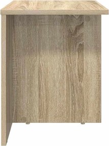vidaXL End Table Δρύς Sonoma 37 x 32 x 40 εκ Επεξεργασμένο Ξύλο