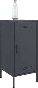 vidaXL Ντουλάπια 2 τεμ. Ανθρακί 36x39x79 εκ. από Χάλυβα