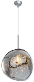 Φωτιστικό Οροφής 414LRC1260 Φ36x120cm 1xE27 24W Chrome Opviq