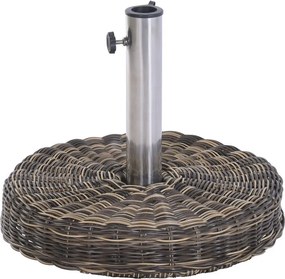 Βάση ομπρέλας Home ESPRIT Καφέ 46 X 46 X 36 CM