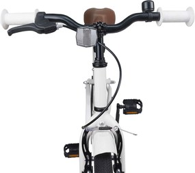 vidaXL Παιδικό Ποδήλατο 22 ίντσες για 7-12 ετών Λευκό