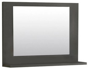 Καθρέφτης Μπάνιου Devlin 0212633 60x10x45cm Anthracite Μοριοσανίδα, Μελαμίνη