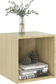 vidaXL Ντουλάπι Τοίχου Sonoma Δρυς 37 x 37 x 37 εκ. από Επεξ. Ξύλο