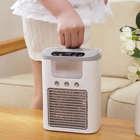 Aνεμιστήρας USB Υδρονέφωσης 7.5W Αρωματιστής Χώρου - Μαύρο