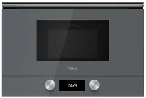 Teka ML 8220 BIS Εντοιχιζόμενος Φούρνος Μικροκυμάτων με Grill 22lt Stone Grey