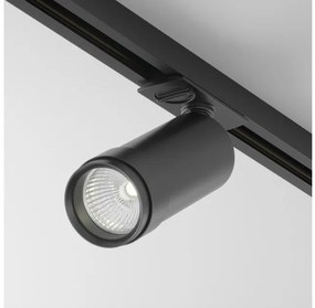 Σποτ Μονοφασικής Ράγας Unity LED 12W Μαύρο 3000K 15o-50o Dimmable Focus Zoom TR021-1-12B3K-Z-D-B Maytoni TR021-1-12B3K-Z-D-B