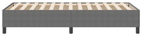 vidaXL Σκελετός Κρεβατιού Ανοιχτό γκρι 90 x 190 cm Βελούδο