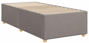 ΚΡΕΒΑΤΙ BOXSPRING ΜΕ ΣΤΡΩΜΑ TAUPE 100 X 200 ΕΚ. ΥΦΑΣΜΑΤΙΝΟ 3291188