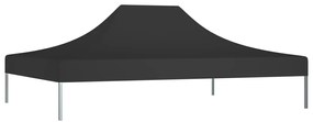 vidaXL Κάλυμμα Τέντας Εκδηλώσεων Μαύρο 4,5 x 3 μ. 270 γρ/μ²