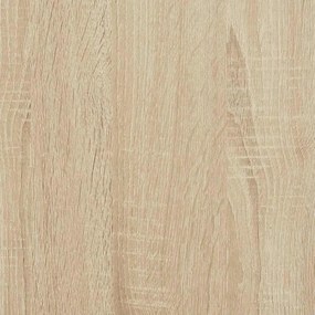 vidaXL Γωνιακό Ντουλάπι Δρύς Sonoma 25,5x25x80εκ Επεξεργασμένο ξύλο