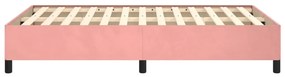 vidaXL Πλαίσιο Κρεβατιού Ροζ 120 x 200 εκ. Βελούδινο