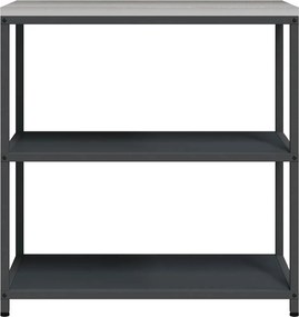 vidaXL Ράφι Κουζίνας HATTEM Ανθρακί 90 x 50 x 92 εκ Ατσάλι