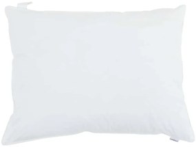vidaXL Μαξιλάρι με μαξιλάρι Λευκό 130gsm 100% βαμβάκι