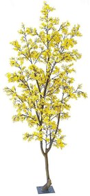 Τεχνητό Δέντρο Φορσύθια 8321-6 200cm Yellow Supergreens Υαλοβάμβακας
