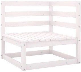 vidaXL Σαλόνι Κήπου Σετ 7 Τεμαχίων από Μασίφ Ξύλο Πεύκου με Μαξιλάρια